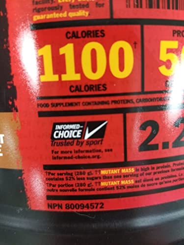 MUTANT Mass Weight Gainer Protein Powder, High-Calorie Workout Shakes MutantBuy Supplements Australia