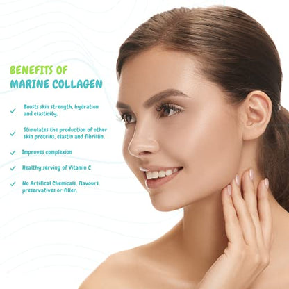 Marine Collagen Liquid | 25 x 10ml Servings | Liquid Collagen Drink for Women and Men | Pure Marine Collagen for Strong Bones & Joints NutrationBuy Supplements Australia