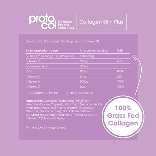 Proto-Col Collagen and Hyaluronic Acid Strong Supplement with Vitamin A, C and D Proto-ColBuy Supplements Australia