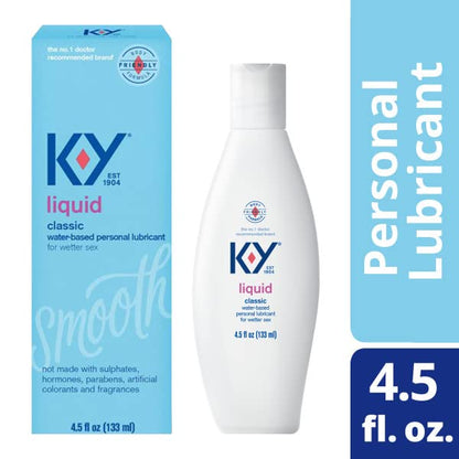 K-Y Liquid Personal Lubricant, Natural Feeling Water Based Lube For Women, Men & Couples K-YBuy Supplements Australia