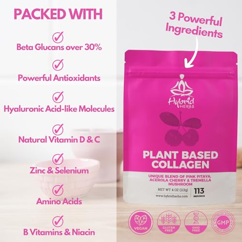 HYBRID HERBS – Plant Based Collagen Powder - Anti Aging Supplement for Skin, Wrinkles Hybrid HerbsBuy Supplements Australia