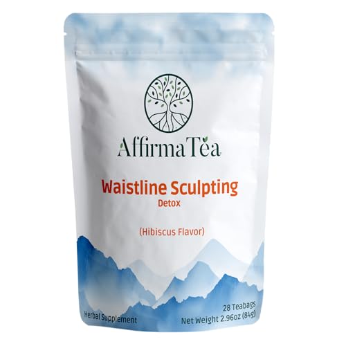 AffirmaTea Natural Detox Tea Blend - Laxative Free, Oolong Green Tea & Cinnamon AffirmaTeaBuy Supplements Australia