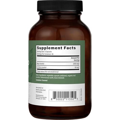 Earth Harmony Myo-Inositol & D-Chiro Inositol Supplement for Women, Ovarian & Hormone Balance for Women - Supports Normal Cycles, Fertility Supplement (120 Capsules) Earth Harmony NaturalsBuy Supplements Australia