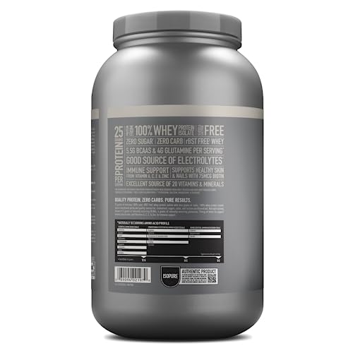 Isopure Protein Powder, Zero Carb Whey Isolate with Vitamin C & Zinc for Immune Support IsopureBuy Supplements Australia