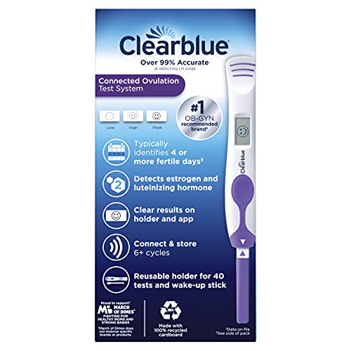 Clearblue Connected Ovulation Test System featuring Bluetooth connectivity and Advanced ClearblueBuy Supplements Australia