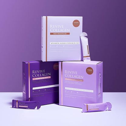 Revive Collagen Premium Menopause Range - Hydrolysed Liquid Marine Collagen Drink Revive CollagenBuy Supplements Australia