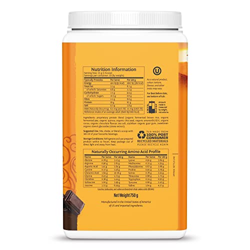 Sunwarrior Classic Plus (750g) Chocolate, 1 Units SunwarriorBuy Supplements Australia