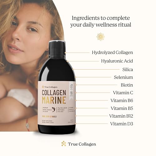True Collagen - Premium 11000mg Collagen Marine I Pure Hydrolyzed Collagen (Type I & III) True CollagenBuy Supplements Australia