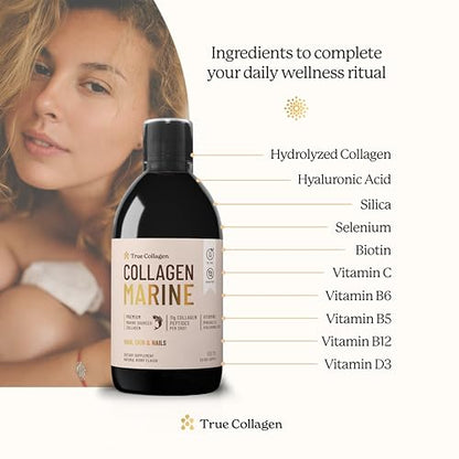 True Collagen - Premium 11000mg Collagen Marine I Pure Hydrolyzed Collagen (Type I & III) True CollagenBuy Supplements Australia
