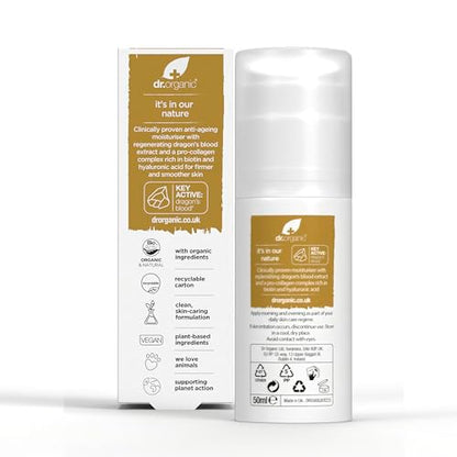 Dr Organic, Organic Pro Collagen with Dragons Blood, Natural, Vegan, Cruelty Free, Paraben & SLS Free, 50ml DR ORGANICBuy Supplements Australia