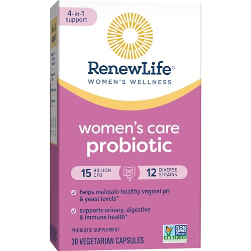 Renew Life Women's Probiotic Capsules, Supports pH Balance for Women, Vaginal, Urinary Renew LifeBuy Supplements Australia