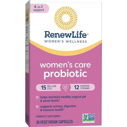 Renew Life Women's Probiotic Capsules, Supports pH Balance for Women, Vaginal, Urinary Renew LifeBuy Supplements Australia