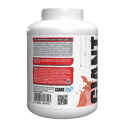 Giant Edge Series 100% Whey Protein Isolate - 25g Pure Whey Isolate - Zero Sugar Giant PerformanceBuy Supplements Australia