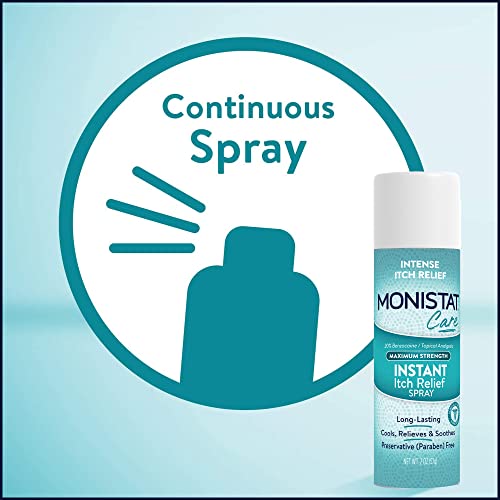 Monistat Instant Itch Relief Spray for Women, Maximum Strength Feminine Itch Care, 2 oz MonistatBuy Supplements Australia