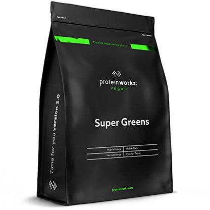 Protein Works Super Greens Powder | Nutrient Dense Detox Shake | Supports Immune System Protein WorksBuy Supplements Australia