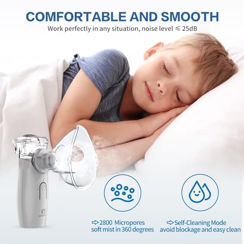 APOWUS Ultrasonic Mesh Nebulizer - Handheld Nebulizer for Adults APOWUSBuy Supplements Australia