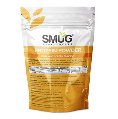 SMUG Supplements Low Calorie Protein Powder - Banana, Chocolate, Strawberry or Vanilla SMUG SupplementsBuy Supplements Australia