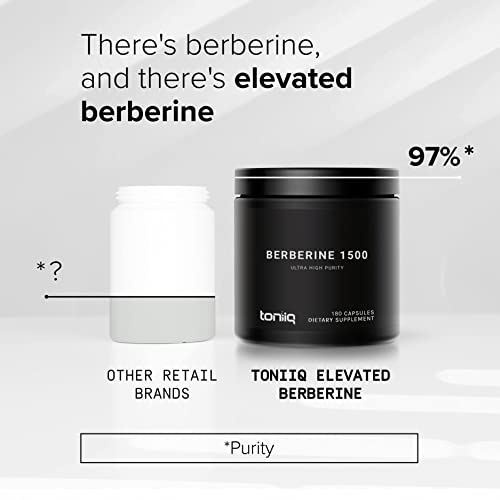 Toniiq Ultra High Strength Berberine 1500mg from The Himalayas Berberine Supplement ToniiqBuy Supplements Australia