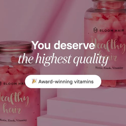 Bloom Hair Gummies for Faster Hair Growth & Biotin Vitamins for Rapid Hair Growth Bloom HairBuy Supplements Australia