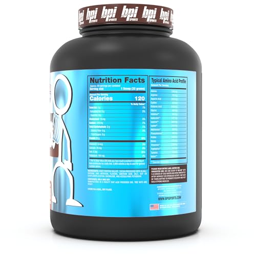 BPI Sports ISO HD Isolate Protein Chocolate Brownie - 69 Servings, 5.4 pounds BPI SportsBuy Supplements Australia