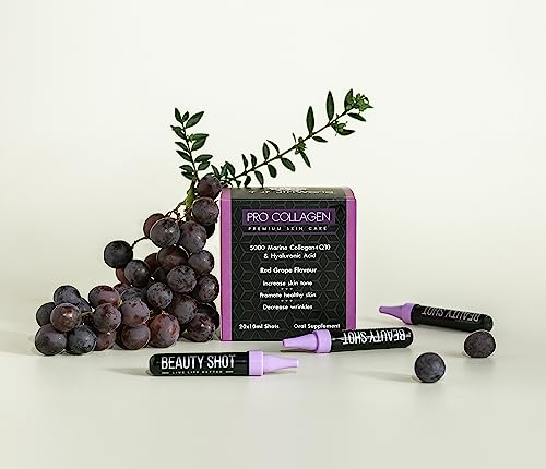 ProNutriWorld Marine Collagen Peptides Shots, Hyaluronic Acid and CoQ10 ProNutriWorldBuy Supplements Australia