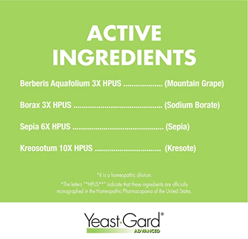 YeastGard Advanced Homeopathic Remedy Capsules - 60 count Bottle Yeast-GardBuy Supplements Australia