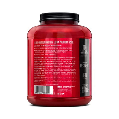 BSN SYNTHA-6 Whey Protein Powder with Micellar Casein, Milk Protein Isolate, Chocolate BSNBuy Supplements Australia