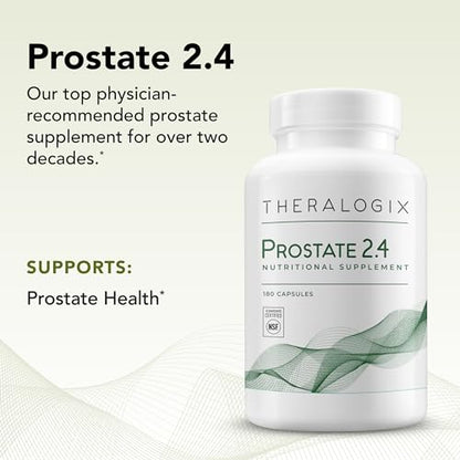 Theralogix Prostate 2.4 Nutritional Supplement - 90-Day Supply - Prostate Health TheralogixBuy Supplements Australia