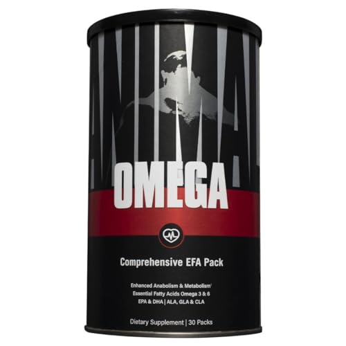 Animal Omega – Omega 3 & 6 Supplement – Fish Oil, Flaxseed Oil, Salmon Oil, Cod Liver AnimalBuy Supplements Australia