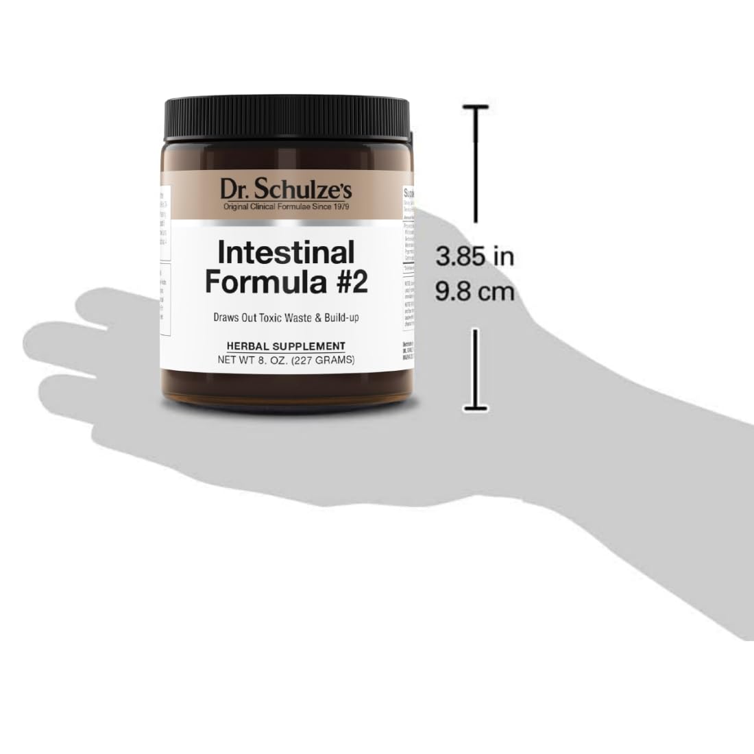 Dr. Schulze's | Intestinal Formula #2 | Herbal Colon Cleanse Formula | 8 Oz. Jar Dr. Schulze'sBuy Supplements Australia