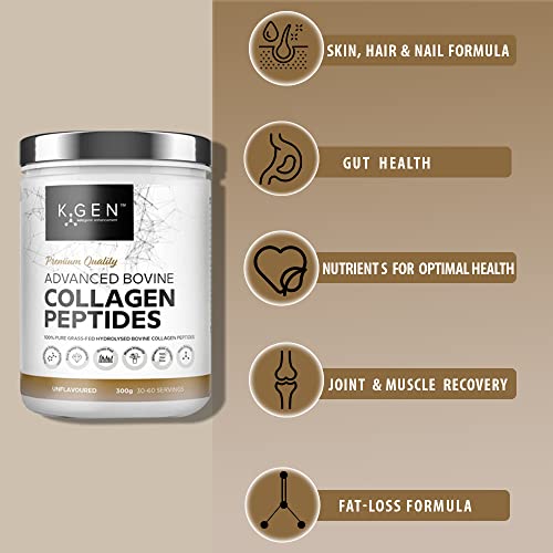 K-GEN Bovine Collagen Powder with Premium Quality Ingredients – Pure Hydrolysed Grass-Fed Bovine Collagen K GEN ketogenic enhancementBuy Supplements Australia