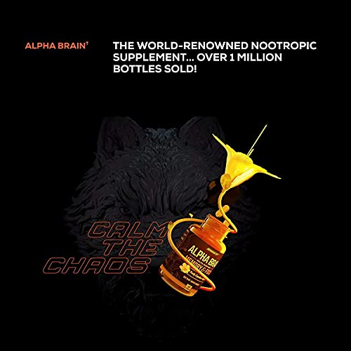 ONNIT Alpha Brain (120ct) - Over 1 Million Bottles Sold - Premium Nootropic Brain Sup ONNITBuy Supplements Australia