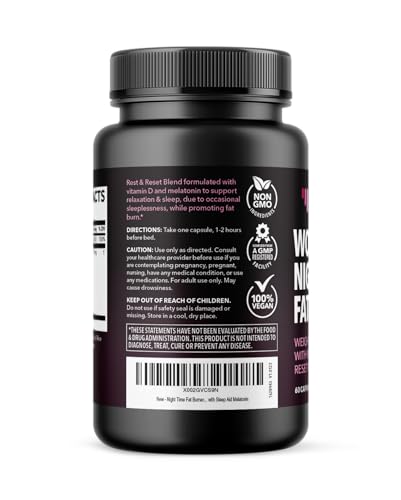 Night Time Fat Burner for Women | Weight Loss and Sleep Support Blend With Vitamin D HAVASU NUTRITIONBuy Supplements Australia
