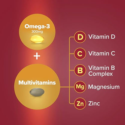 Seven Seas Omega-3 & Multivitamins Man, With B Vitamins and Magnesium, 30-Day Duo Seven SeasBuy Supplements Australia