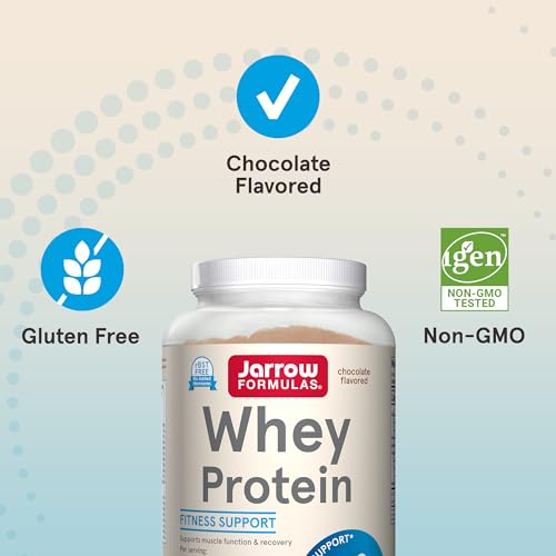 Jarrow Formulas Whey Protein With 18 g of Protein, 3.8 g of BCAAs, & Glutamine, Dietary Jarrow FormulasBuy Supplements Australia