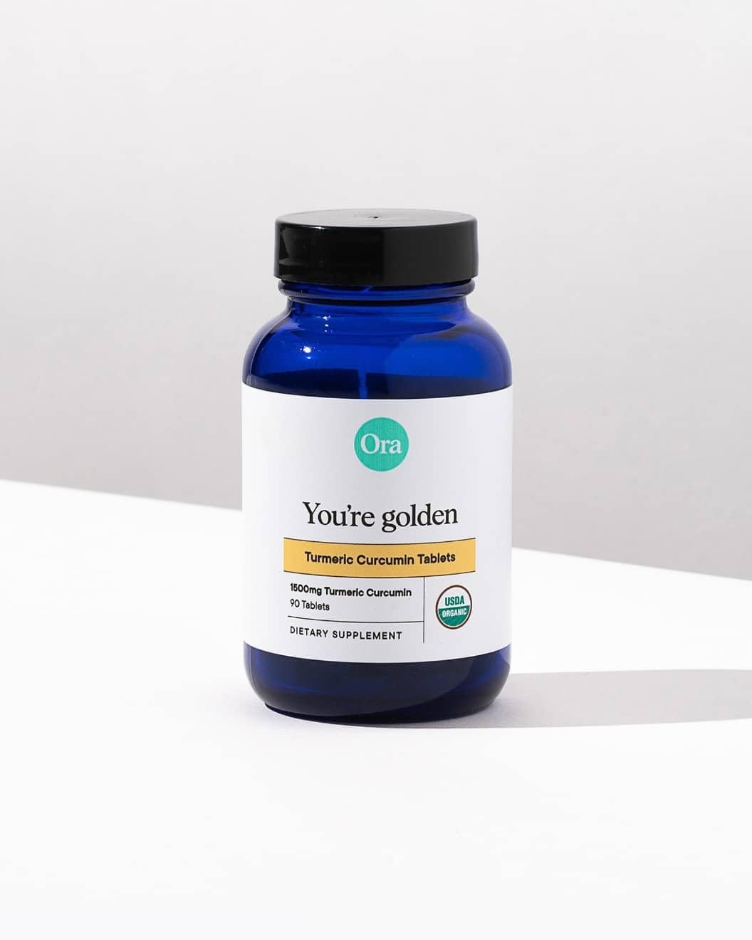 Ora Organic Turmeric Curcumin with Piperine - Pure Extracts for Joint Stress and Cardiovascular Health, Support Healthy Cognitive Function, No Filler Ingredients - 90 Vegan Tablets, 1 Month Supply Ora OrganicBuy Supplements Australia