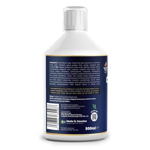 Nutrality Marine Collagen Sugar Free Liquid | Peptides, Hyaluronic Acid, Silica, Biotin, 10000mg Type 1 NutralityBuy Supplements Australia