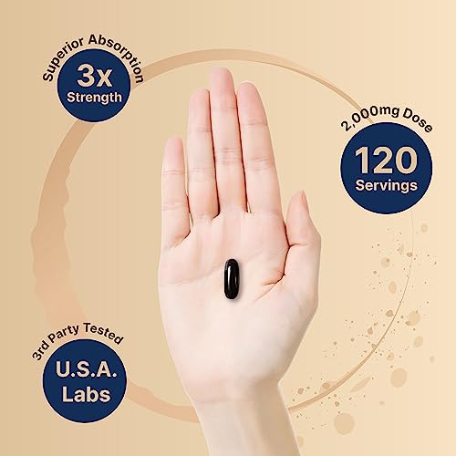 Antarctic Krill Oil 2000mg Supplement, 240 Softgels, 3X Strength Natural Source of Omega NatureBellBuy Supplements Australia