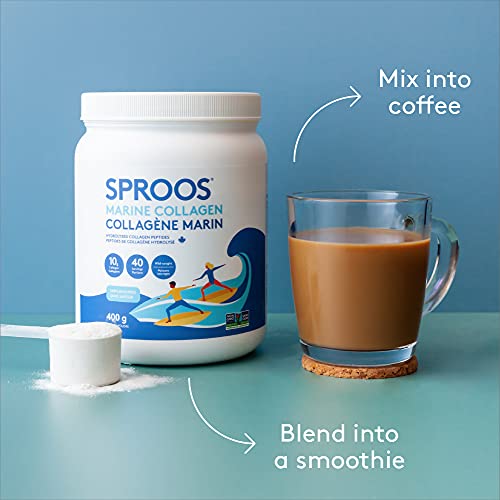 SPROOS - Marine Collagen - Beverage Powder - Hydrolised Collagen Peptides SPROOSBuy Supplements Australia