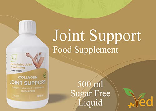 Hydrolyzed Liquid Collagen Food Supplement | Support for Joints, Skin, Muscles, Hair, &Nail Growth VedBuy Supplements Australia