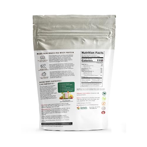 Whey Fantastic - Unflavored - 100% Natural Grass Fed Whey Protein Powder - Unique 3 Fantastic NutritionBuy Supplements Australia
