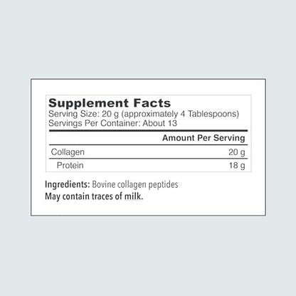 Vital Proteins Collagen Peptides Powder Supplement (Type I, III), Unflavored Hydrolyzed Collagen-Hair, Skin VITAL PROTEINSBuy Supplements Australia