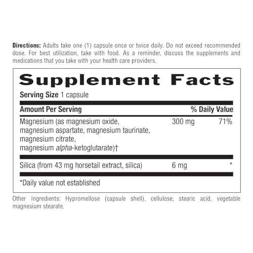 Target-Mins Magnesium with Silica 300 mg 120 Vegetarian Capsules Country LifeBuy Supplements Australia