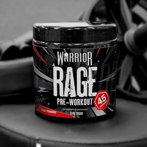 Warrior, Rage - Pre-workout Powder - 392g - Energy Drink Supplement with Vitamin C WarriorBuy Supplements Australia