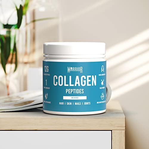 Warrior Collagen Peptides - Collagen Powder - 180g - Made from Premium Bovine Hydrolysed Collagen WarriorBuy Supplements Australia