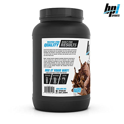 BPI Sports Iso Hd – 100% Whey Protein isolates – Muscle Growth, Recovery, Weight Loss, BPI SportsBuy Supplements Australia