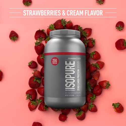Isopure Protein Powder, Zero Carb Whey Isolate with Vitamin C & Zinc for Immune Support IsopureBuy Supplements Australia
