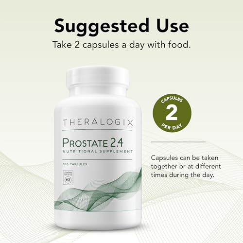 Theralogix Prostate 2.4 Nutritional Supplement - 90-Day Supply - Prostate Health TheralogixBuy Supplements Australia