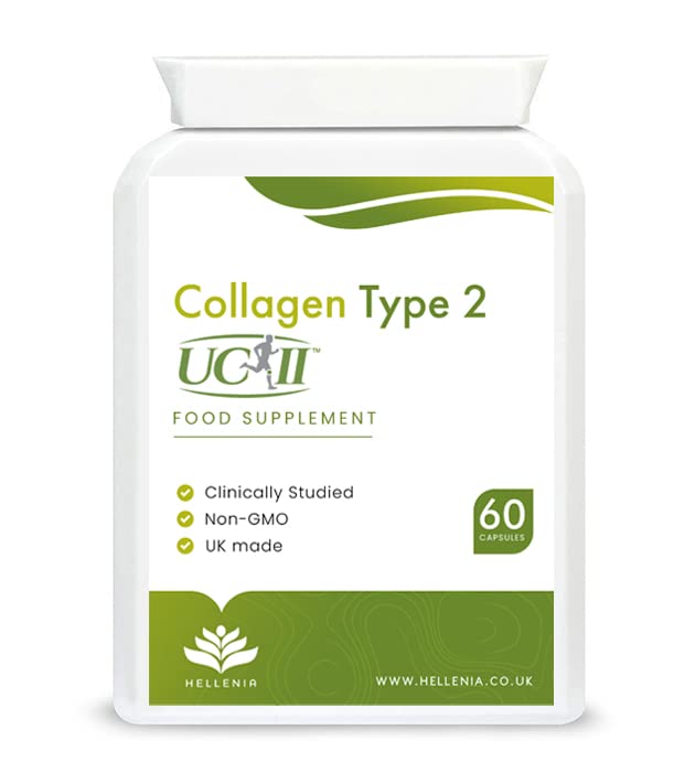 UC-II® Collagen Type 2-40mg - 60 Capsules | Joint Support | Manufactured in The UK HelleniaBuy Supplements Australia