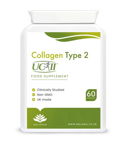 UC-II® Collagen Type 2-40mg - 60 Capsules | Joint Support | Manufactured in The UK HelleniaBuy Supplements Australia